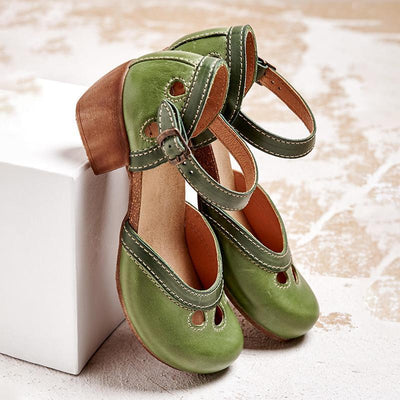 ALICE | Sandalias ortopédicas con tacones bajos