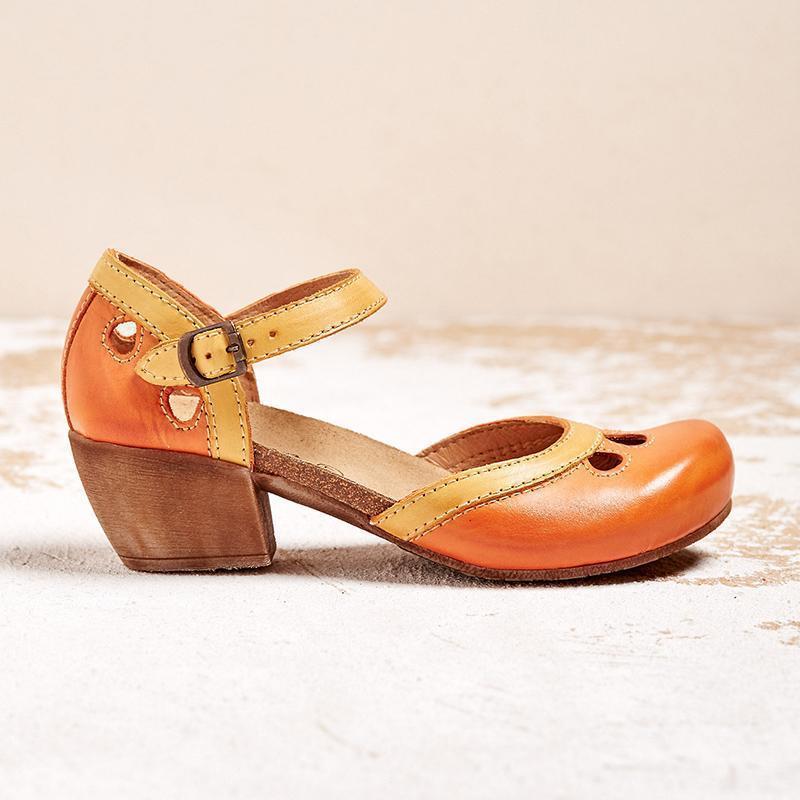 ALICE | Sandalias ortopédicas con tacones bajos