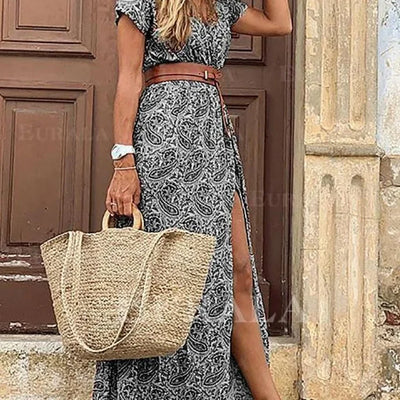 Alexandra™ | Elegante Bohemian Maxi-Jurk